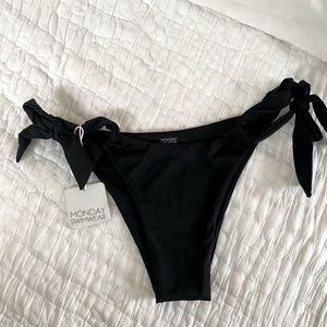 Monday Swimwear Maui Bottoms - Black